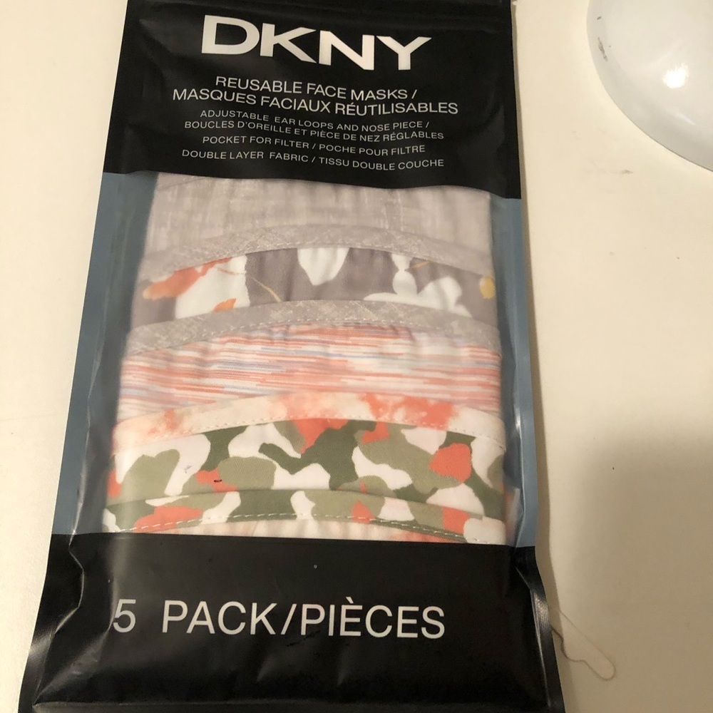 DKNY 5 pieces face mark with nose strips new - Picture 6 of 6